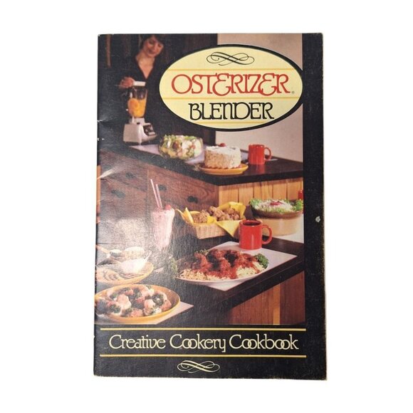Osterizer Blender Creative Cookery Book Instructions Tips Recipes 180 USA Pulse - Picture 1 of 7